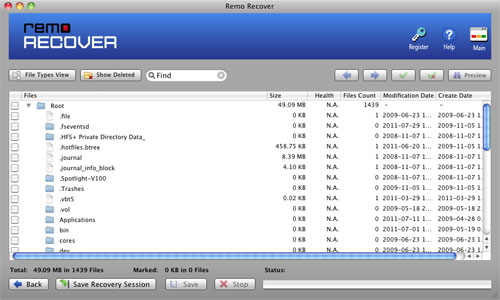 Video File Recovery on Mac  - Recovered Video Files