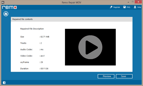 Corrupt Video Recovery - Preview Repaired Video Files